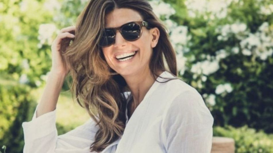 El look de Juliana Awada para jugar al tenis