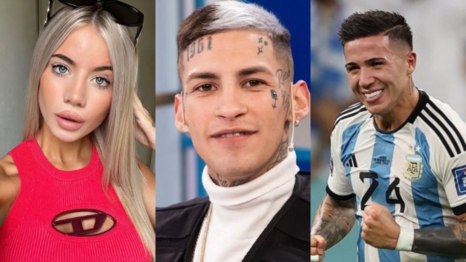 Juariu descartó el romance de Enzo Fernández y la exnovia de L-Gante