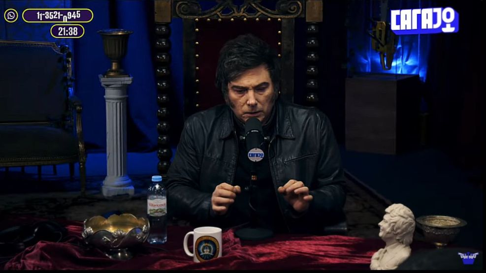 Javier Milei en La Misa