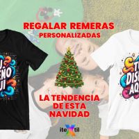 Regalar Remeras Personalizadas: La Tendencia de esta Navidad