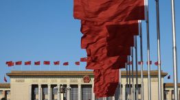 The Great Hall of the People in Beijing.