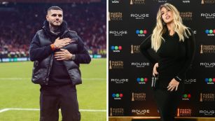 Mauro Icardi y Wanda Nara