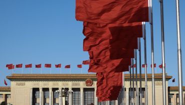 The Great Hall of the People in Beijing.