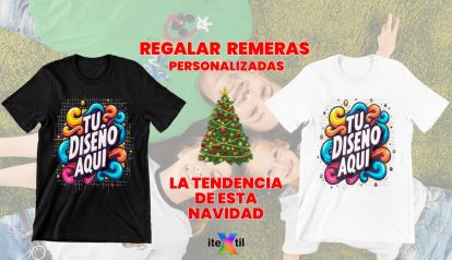 Regalar Remeras Personalizadas: La Tendencia de esta Navidad