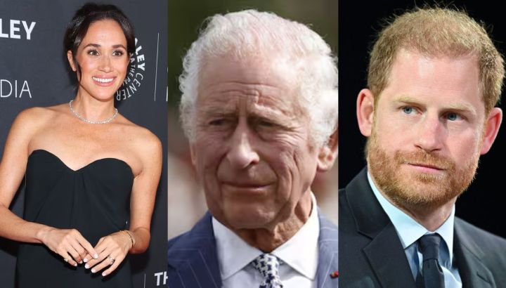 El príncipe Harry le comunicó a su esposa Meghan Markle que Carlos III está muriendo