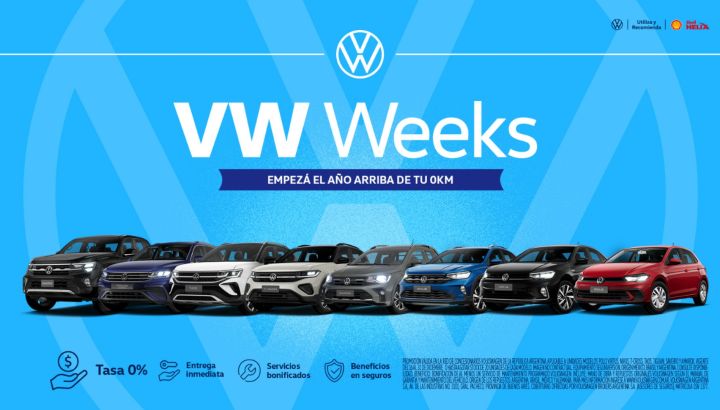 Las Volkswagen Weeks a tasa cero están de regreso