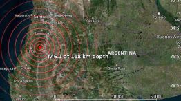 El fuerte terremoto en Chile se sintió en Mendoza.