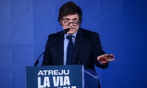 20241214 Javier Milei brindó un discurso en el Circo Máximo de Roma