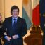 President Milei begins 10-day tour of Italy, France, Spain, Israel