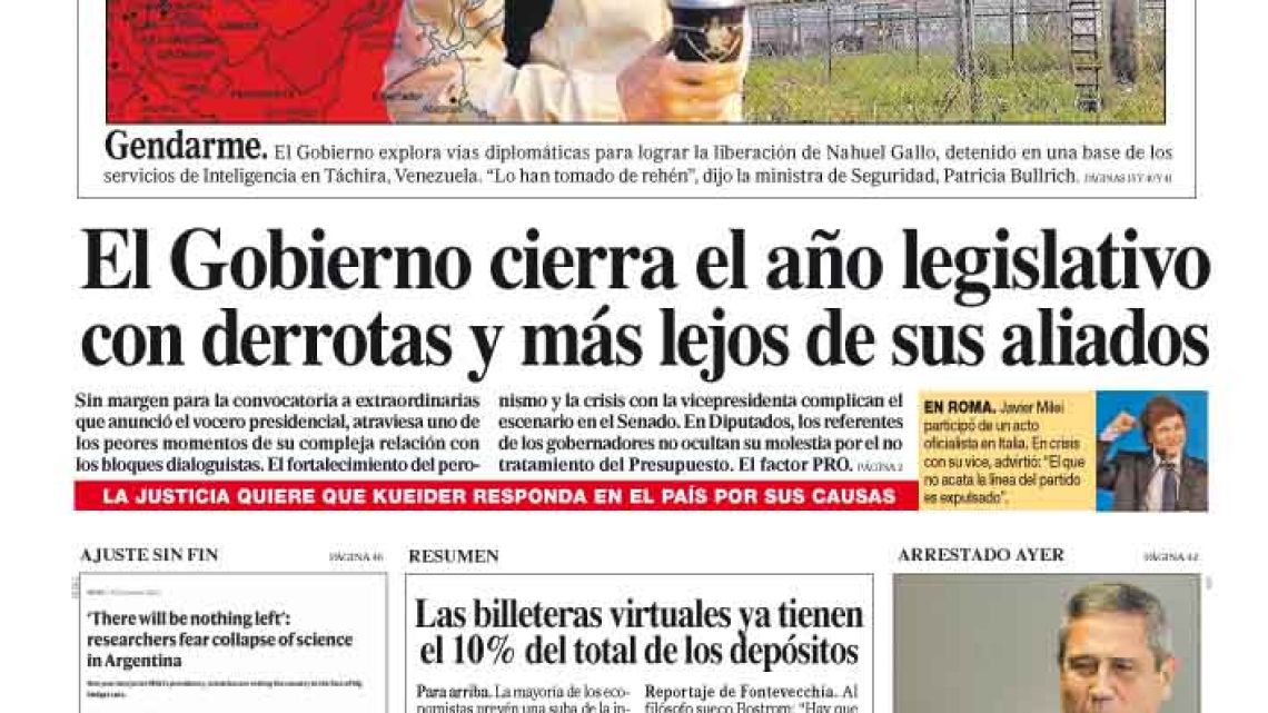 Resumen de noticias del 15 de diciembre de 2024: Edición especial del Diario PERFIL