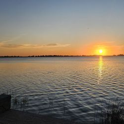Chascomús y sus atardeceres inolvidables.