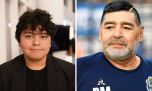 Dieguito Fernando conmocionó las redes por su parecido a Maradona en la ceremonia de egresados de primaria: las fotos