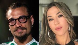 Daniel Osvaldo y Jimena Barón