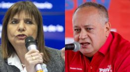 Patricia Bullrich y Diosdado Cabello