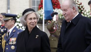 Rey Juan Carlos y la reina Sofía