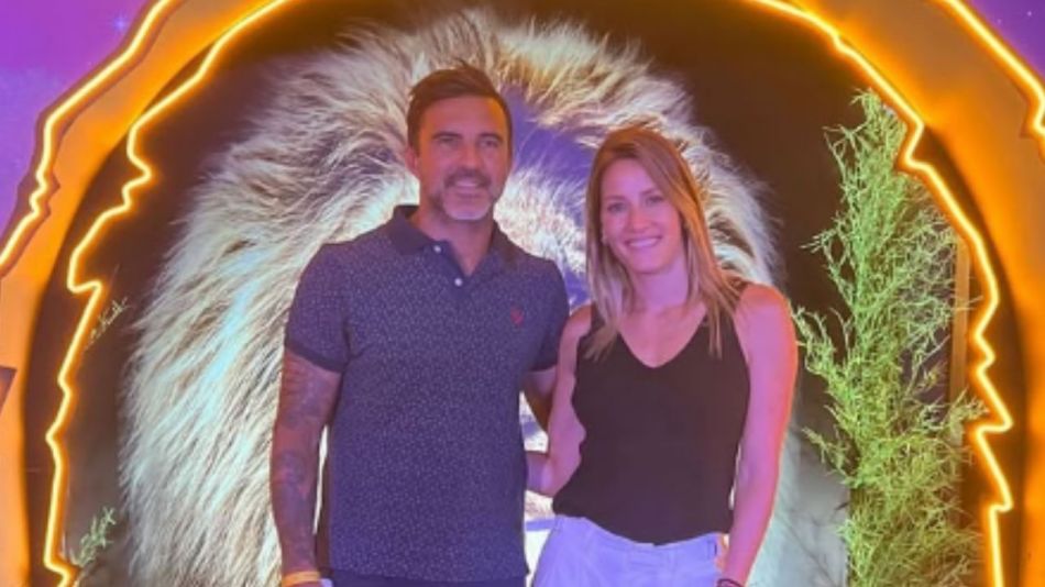 Fabián Cubero y Mica Viciconte