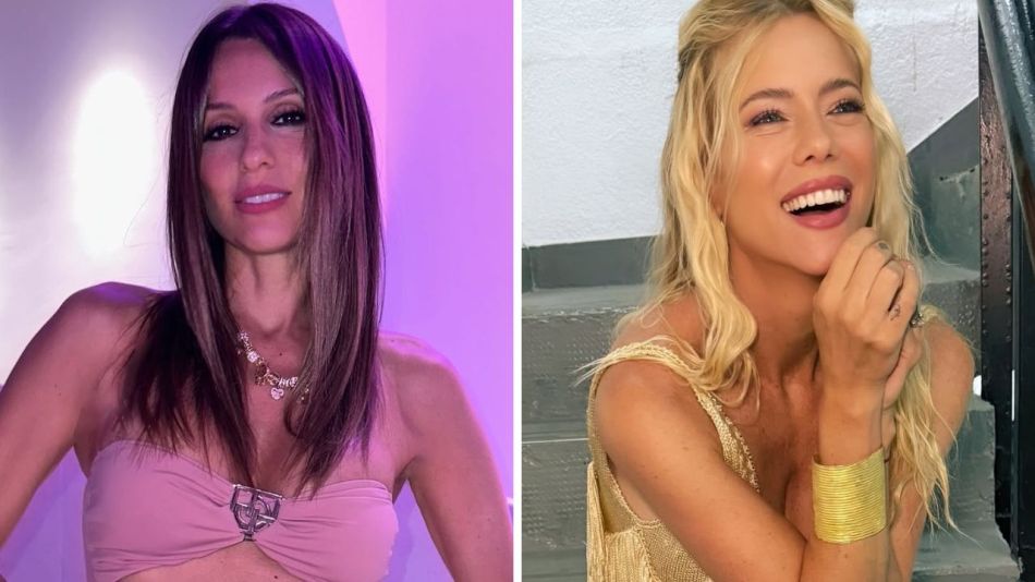 Pampita y Nicole Neumann