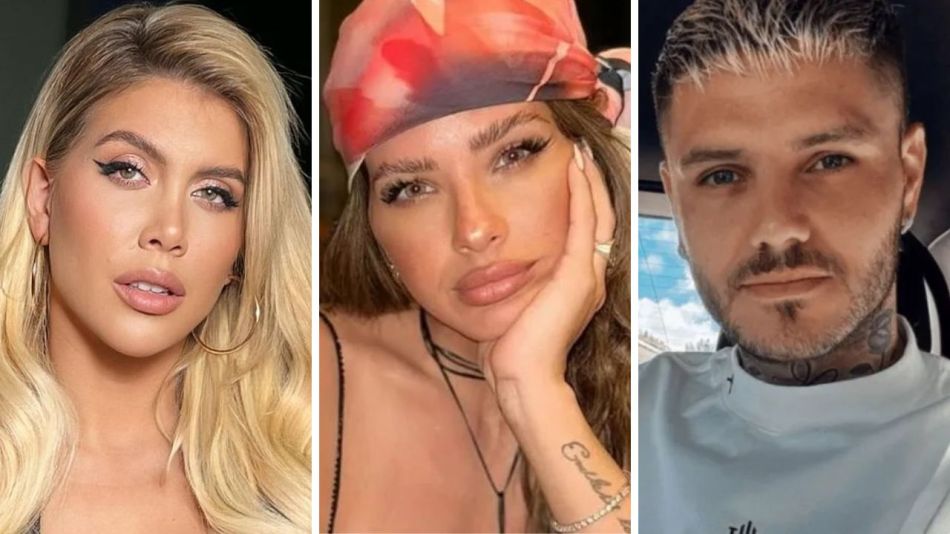 Wanda Nara, Mauro Icardi y Eugenia la China Suárez