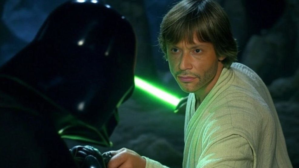 Maximiliano Ferraro como Luke Skywalker