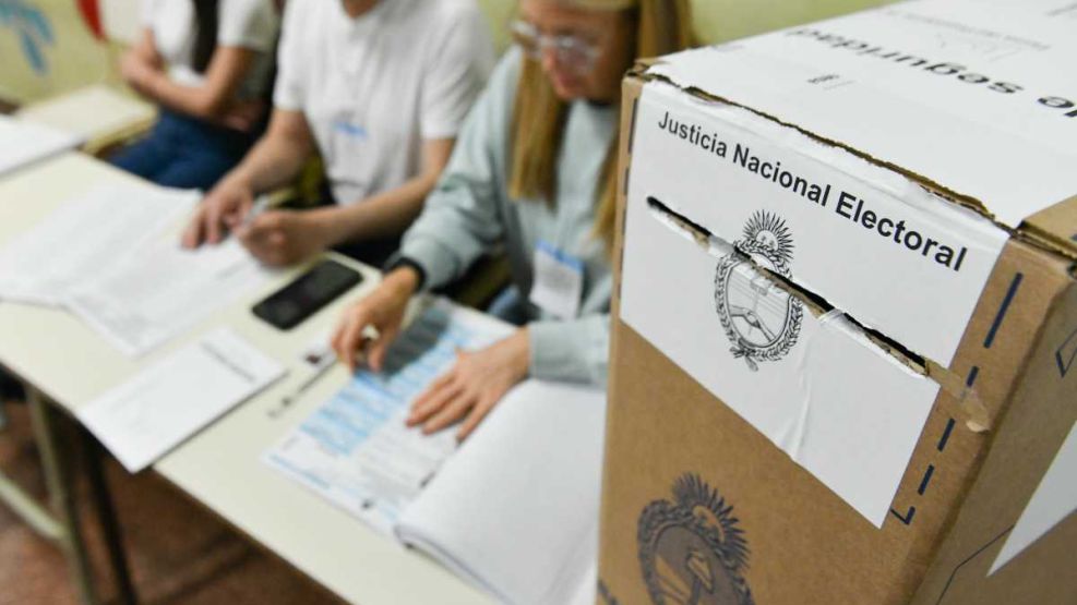 Urna de la Justicia Nacional Electoral