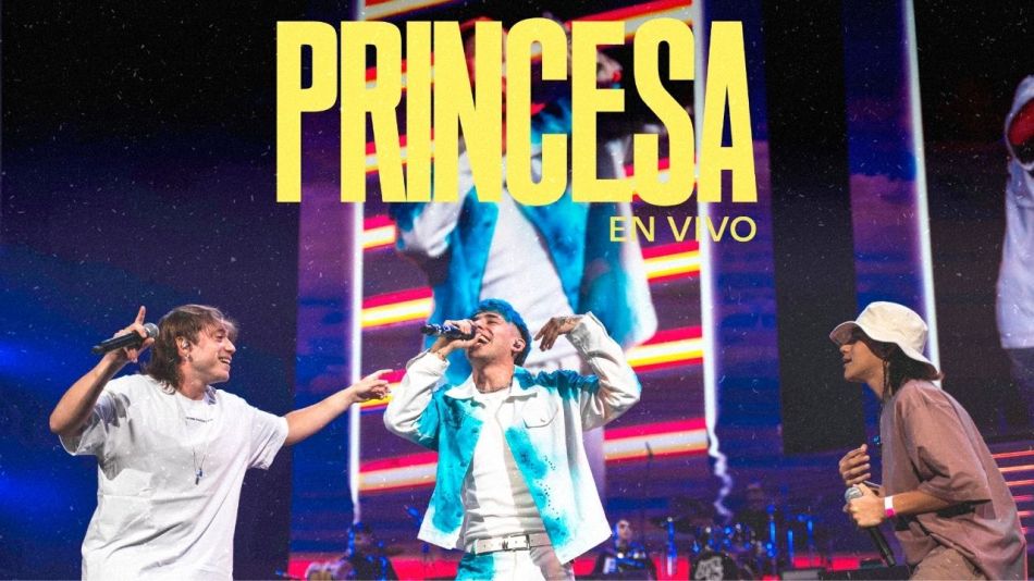 Paulo Londra presentó Princesa junto a Valentino Merlo y Luck Ra