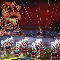Una gala conmemorando el 25 aniversario del retorno de Macao a la madre patria se lleva a cabo en Macao, en el sur de China. | Foto:Xinhua/Yao Qilin