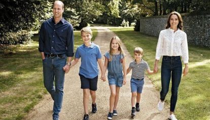 La familia del príncipe William y Kate Middleton