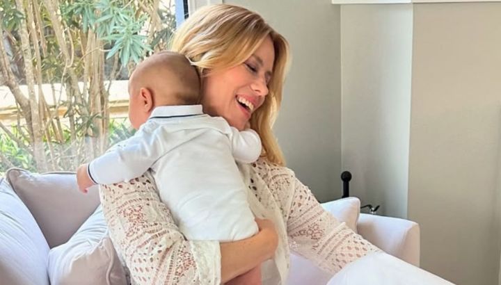 El orgullo de Nicole Neumann por los nuevos pasos de su hijo Cruz: así empezó a comer