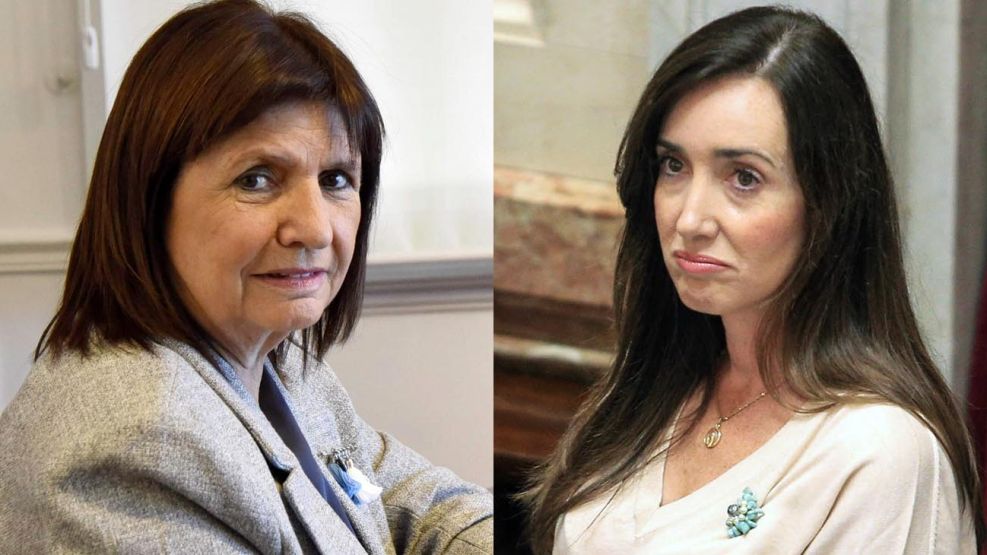 Patricia Bullrich y Victoria Villarruel