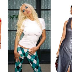 Más bellas que nunca, Donatella Versace, Christina Aguilera y Demi Moore. | Foto:Instagram.