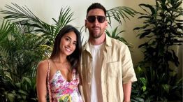 Antonela Roccuzzo y Leo Messi en modo vacaciones