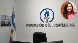 Fundación Oíd Mortales y Victoria Villarruel