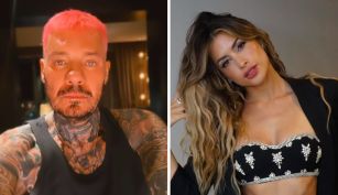 Marcelo Tinelli y Milett Figueroa