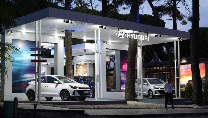 Hyundai ya muestra sus novedades en su stand de Cariló