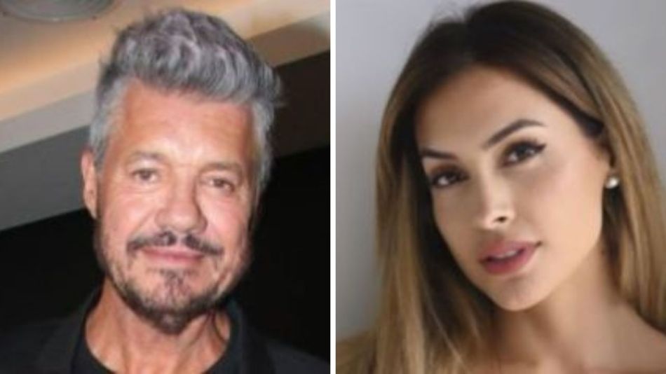 Marcelo Tinelli y Milett Figueroa