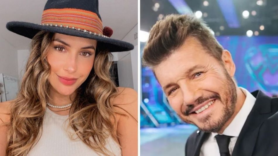 Marcelo Tinelli y Milett Figueroa