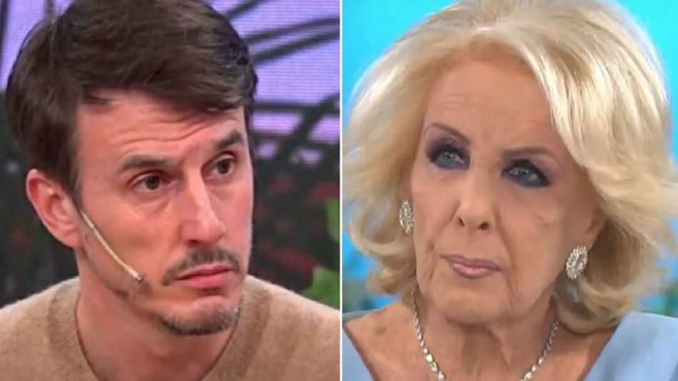 Roberto Garcia Moritan y Mirtha Legrand