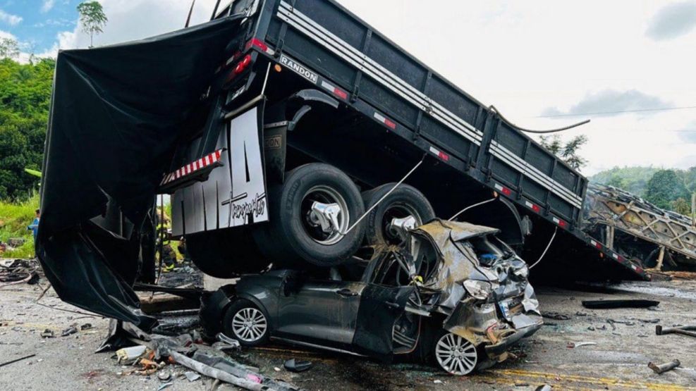 Accidente en Brasil