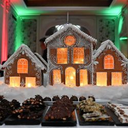 Navidad en el porteño hotel Palladio.