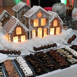 Navidad en el porteño hotel Palladio.