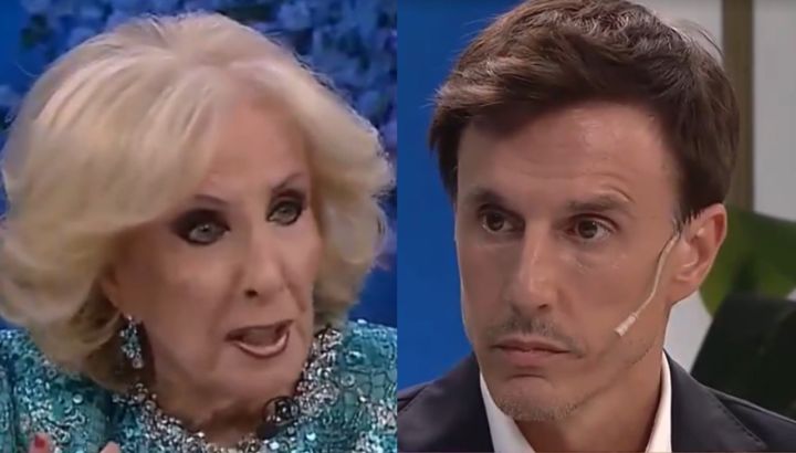 Así fue el cruce de Mirtha Legrand y Roberto García Moritán en pleno aire de El Trece