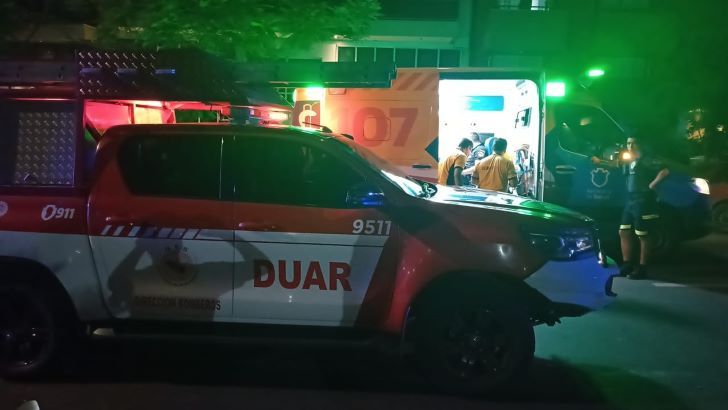 INCENDIO EN UN EDIFICIO DE NUEVA CÓRDOBA.