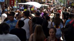 Peatonal de Córdoba en Navidad