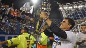 Quinteros campeón con Vélez