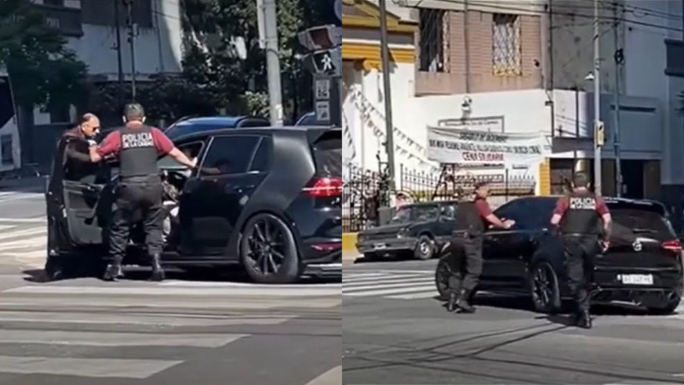 Atropelló a dos policías de la Ciudad en Villa Urquiza