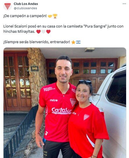 Scaloni Los Andes