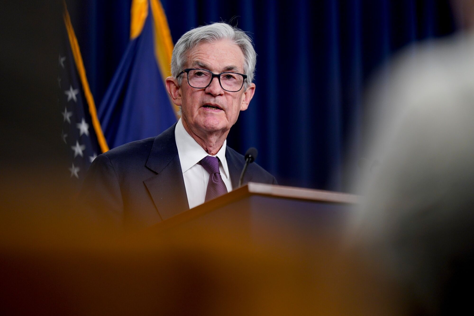 Fed Chair Powell Holds News Conference Following FOMC Rate Decision