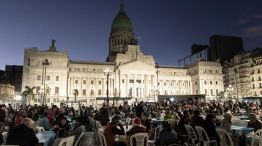 Navidad frente al Congreso