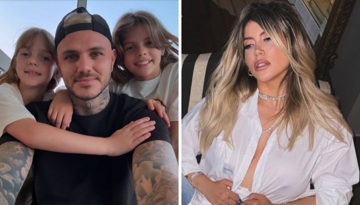 El letal mensaje de Mauro Icardi al compartir la Navidad con sus hijas