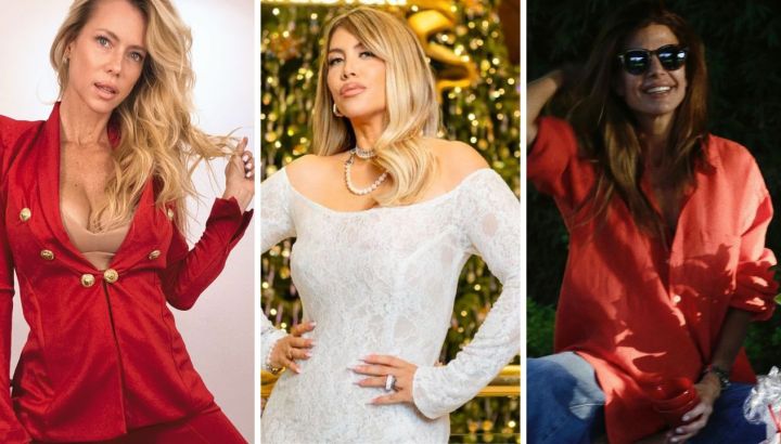 De Juliana Awada a Nicole Neumann y Wanda Nara, las mejores decoraciones de mesas navideñas	